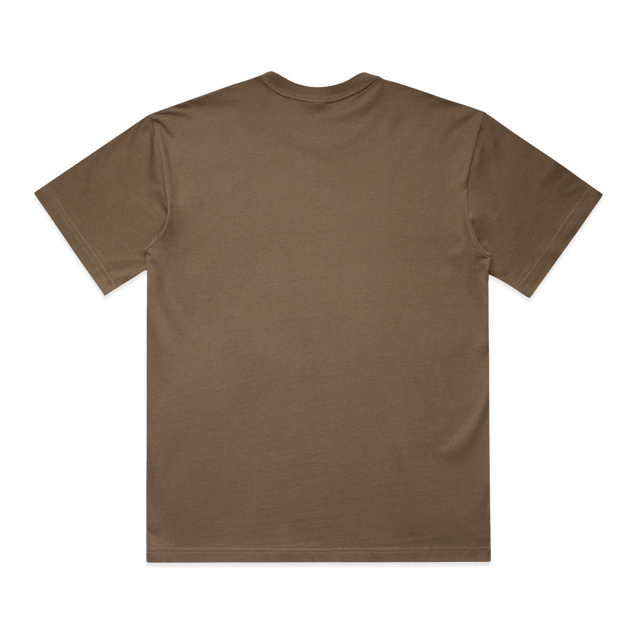 Box Tee – T-Shirt - WALNUT - BACK