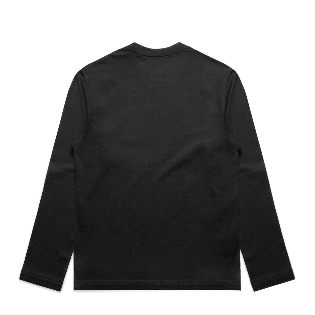 Box L/S Tee – Long Sleeve Tee - BLACK - BACK