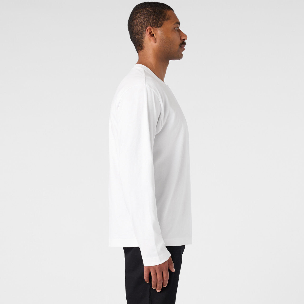 Box L/S Tee – Long Sleeve Tee - SIDE