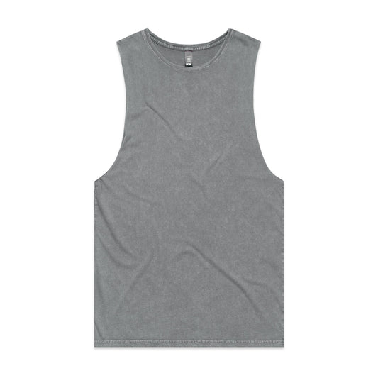 Stone Wash Barnard Tank – Tank Top - Ash Stone