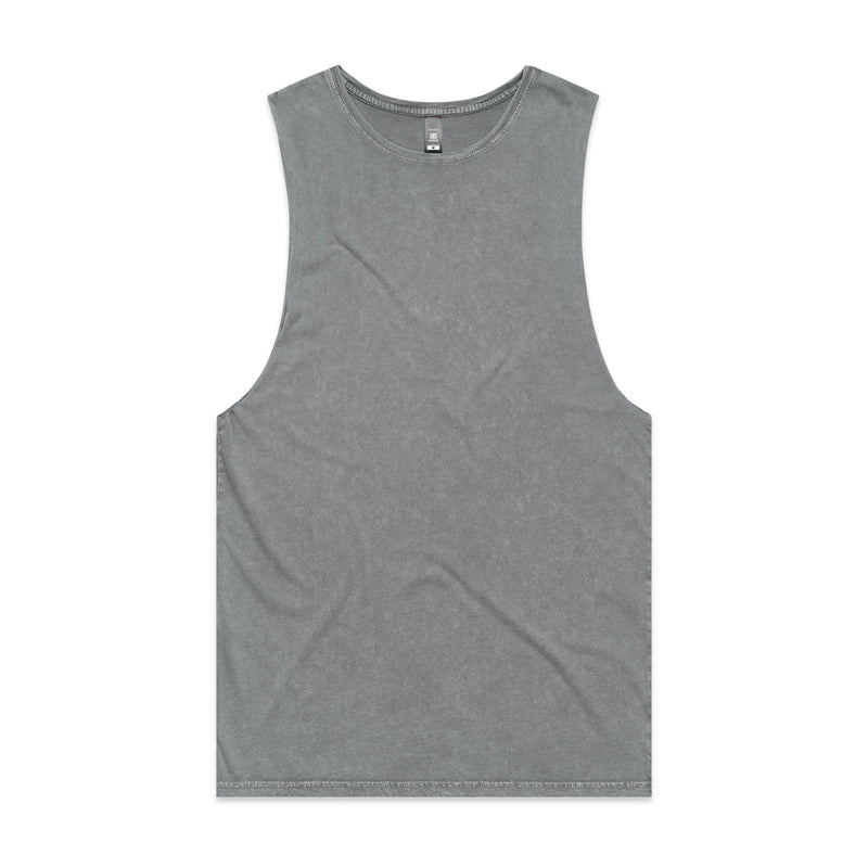 Stone Wash Barnard Tank – Tank Top - Ash Stone