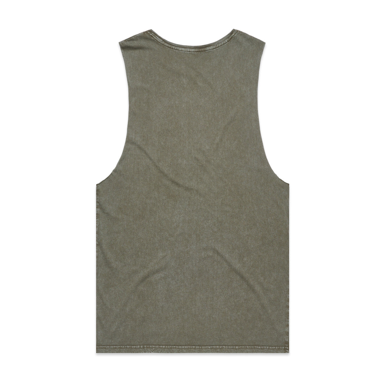 Stone Wash Barnard Tank – Tank Top - MOSS STONE - BACK