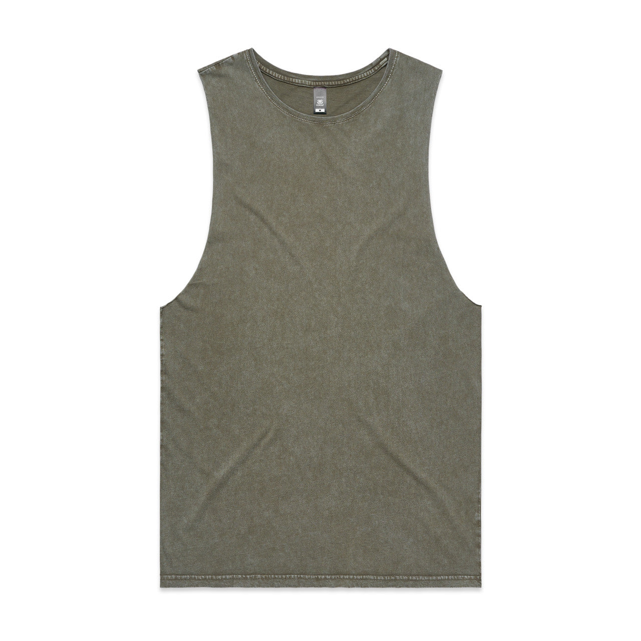 Stone Wash Barnard Tank – Tank Top - Moss Stone