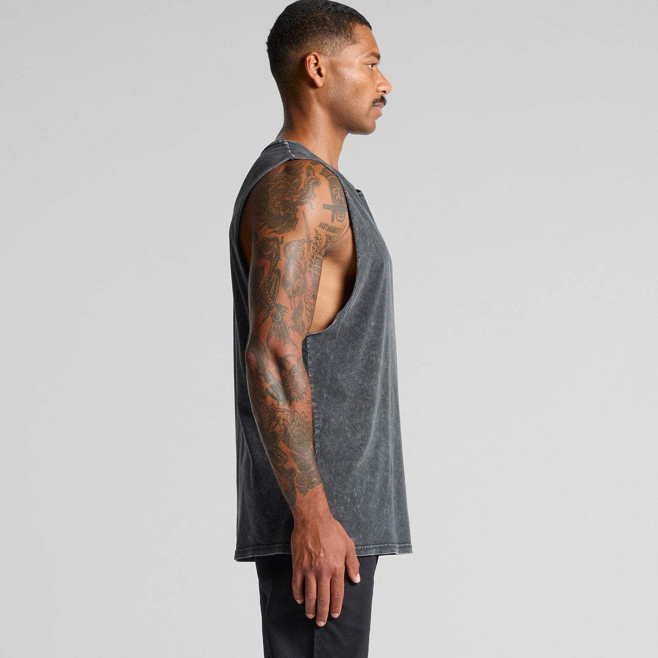 Stone Wash Barnard Tank – Tank Top - SIDE