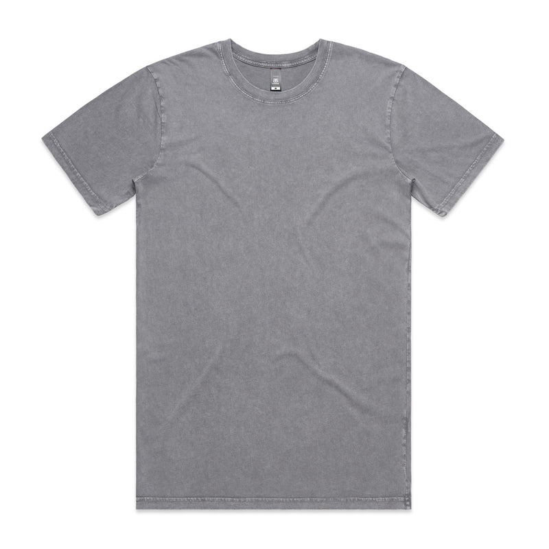 Staple Stone Wash Tee – T-Shirt - Ash Stone