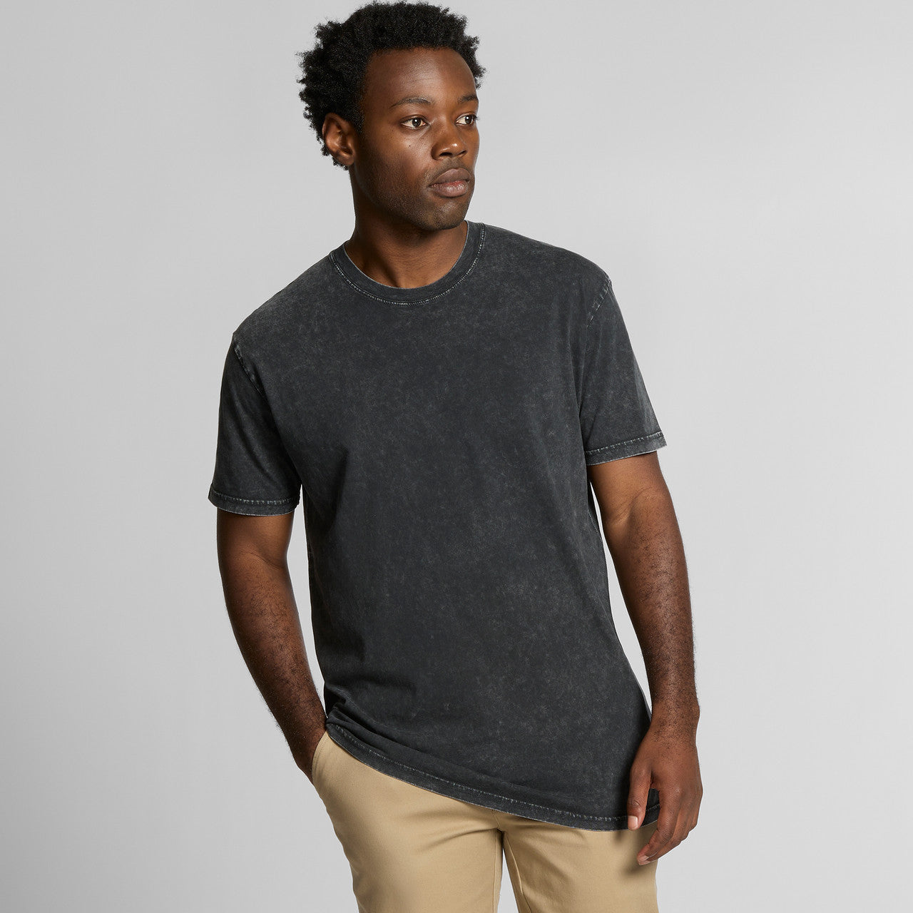 Staple Stone Wash Tee – T-Shirt - BACK