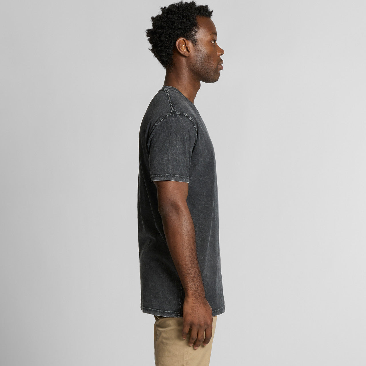 Staple Stone Wash Tee – T-Shirt - SIDE