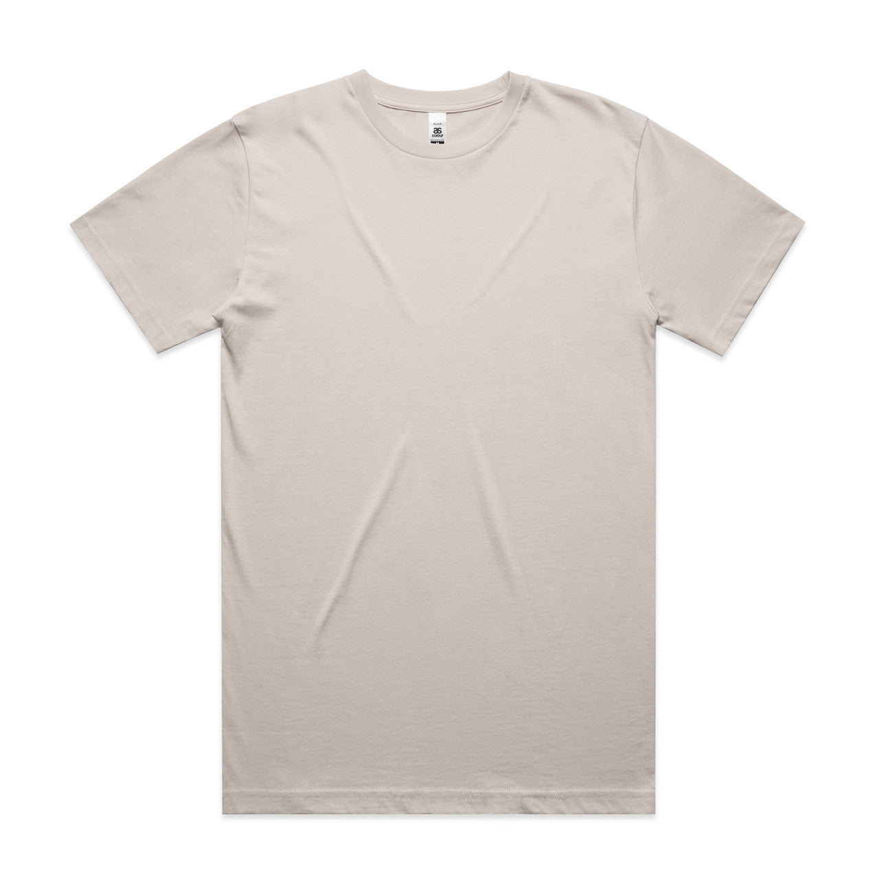 Block Tubular Tee – T-Shirt - Bone