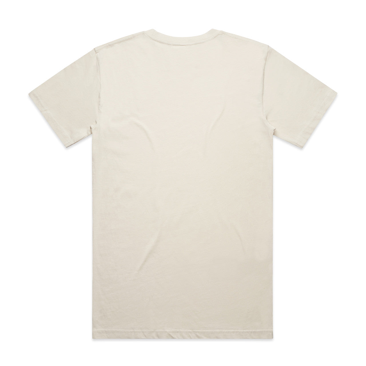 Block Tubular Tee – T-Shirt - ECRU - BACK