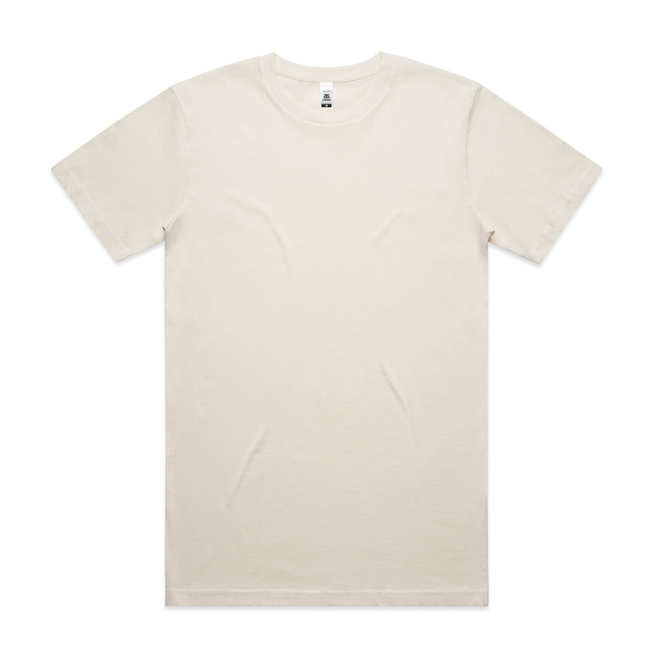 Block Tubular Tee – T-Shirt - Ecru
