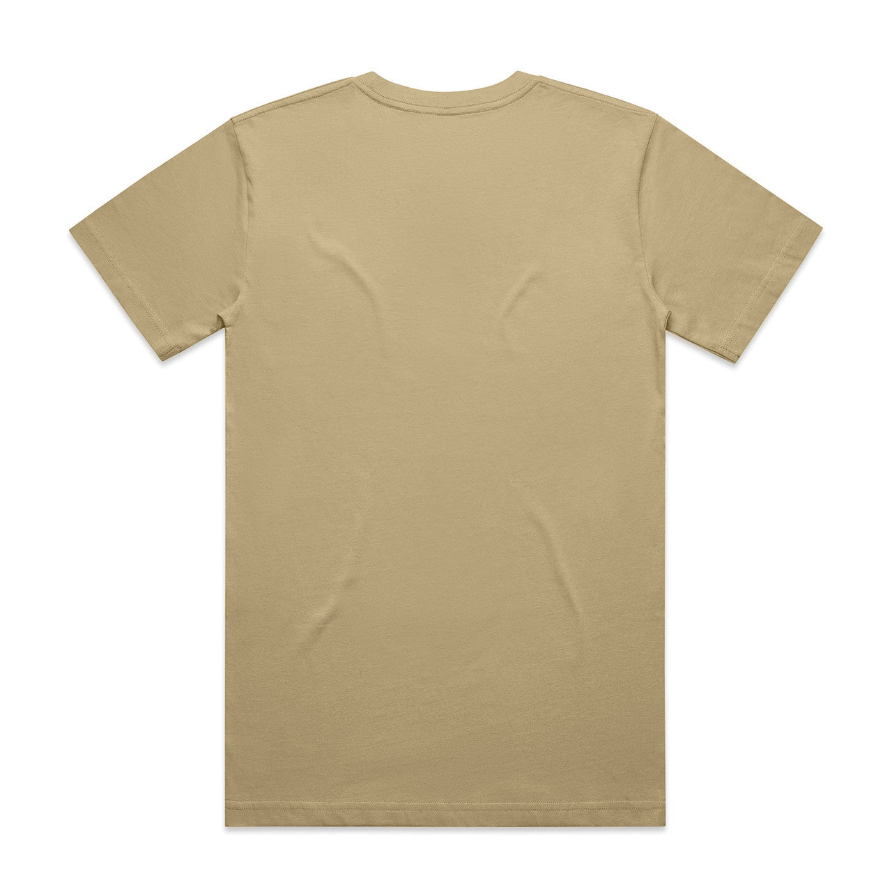 Block Tubular Tee – T-Shirt - KHAKI - BACK