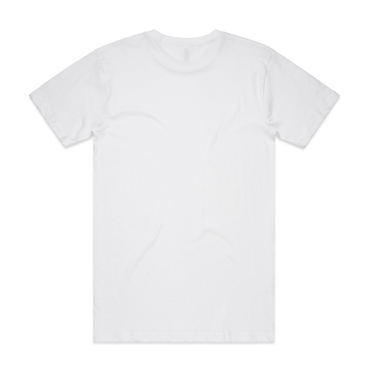Block Tubular Tee – T-Shirt - WHITE - BACK