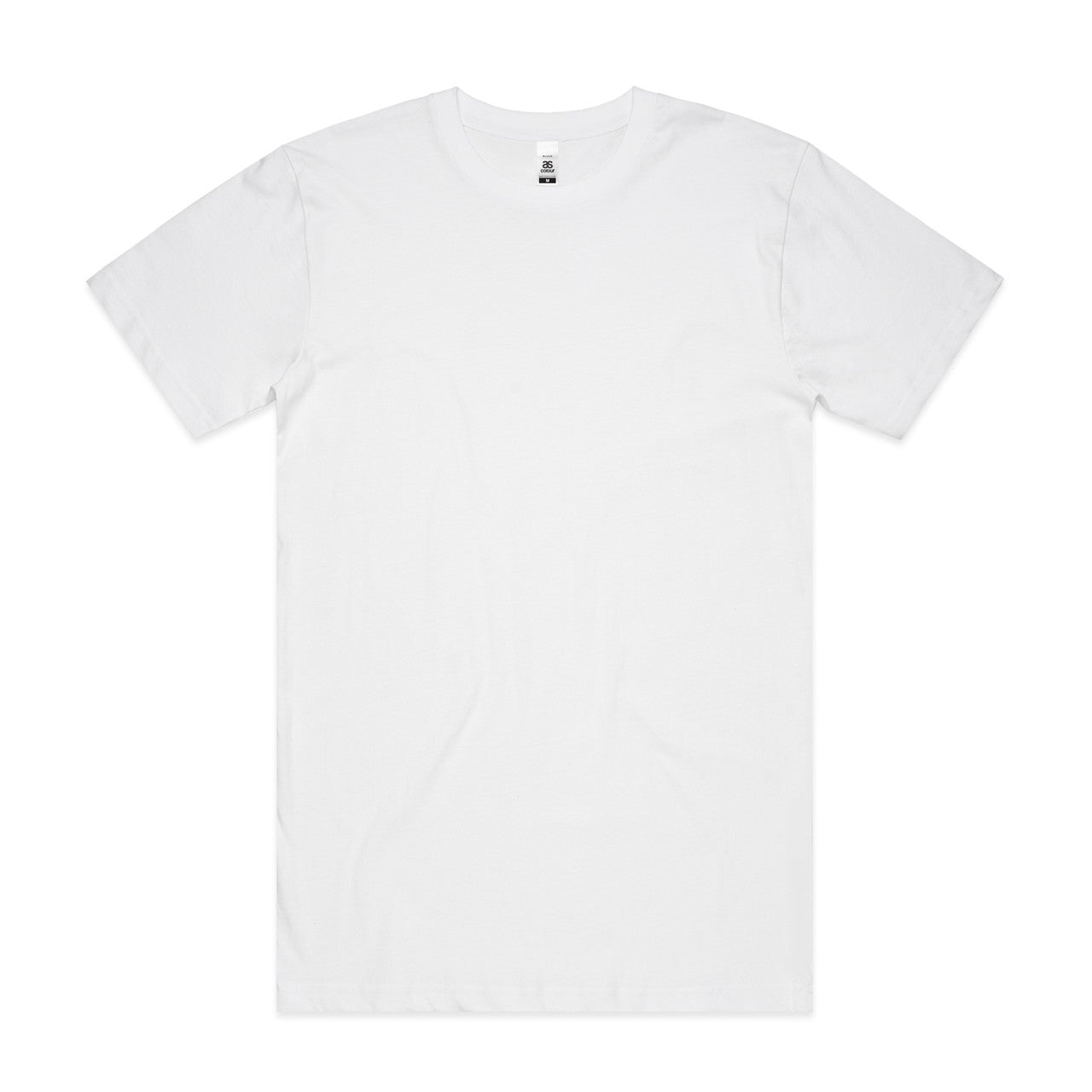 Block Tubular Tee – T-Shirt - White