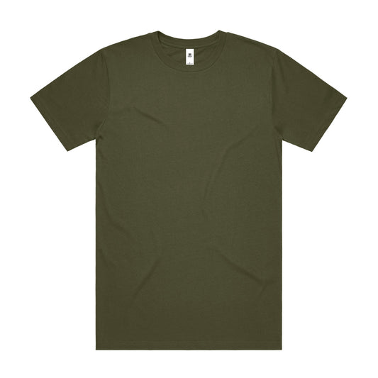 Block Tubular Tee – T-Shirt - Army