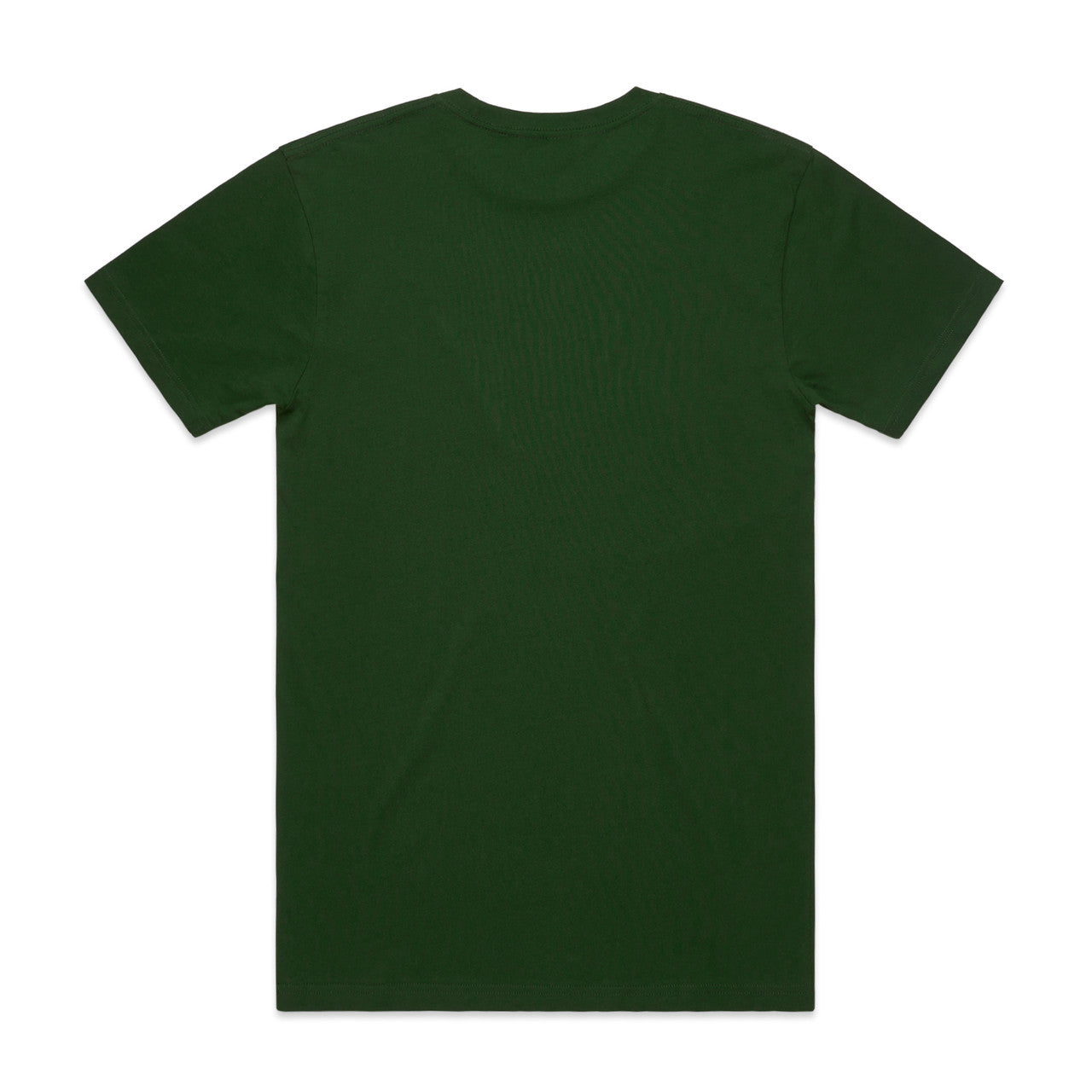 Block Tubular Tee – T-Shirt - FOREST GREEN - BACK