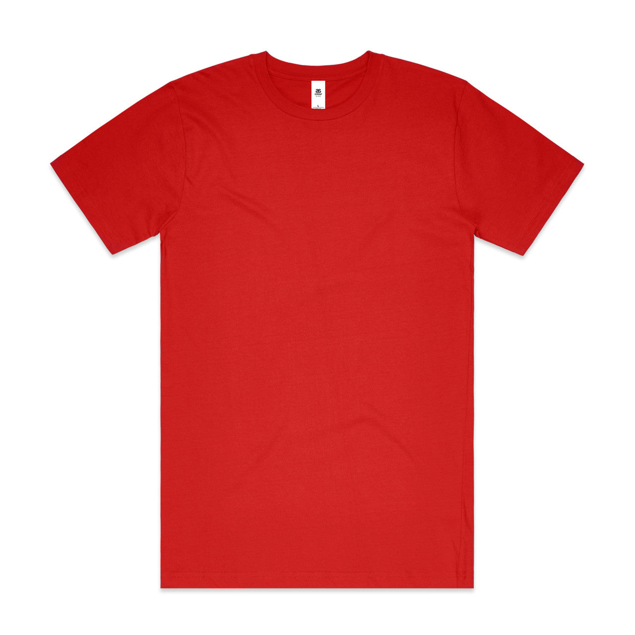 Block Tubular Tee – T-Shirt - Red