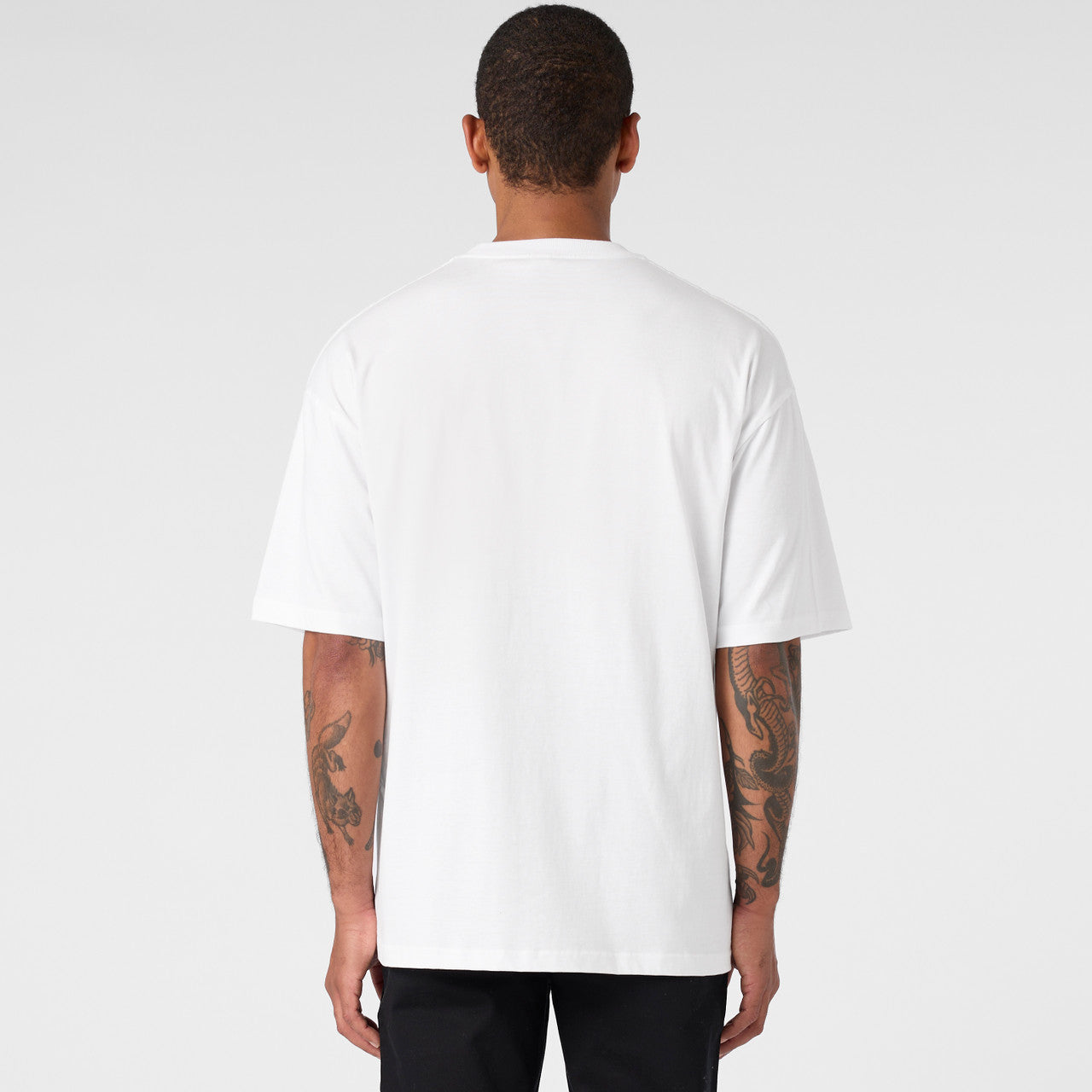 Block Oversized Tee – T-Shirt - BACK