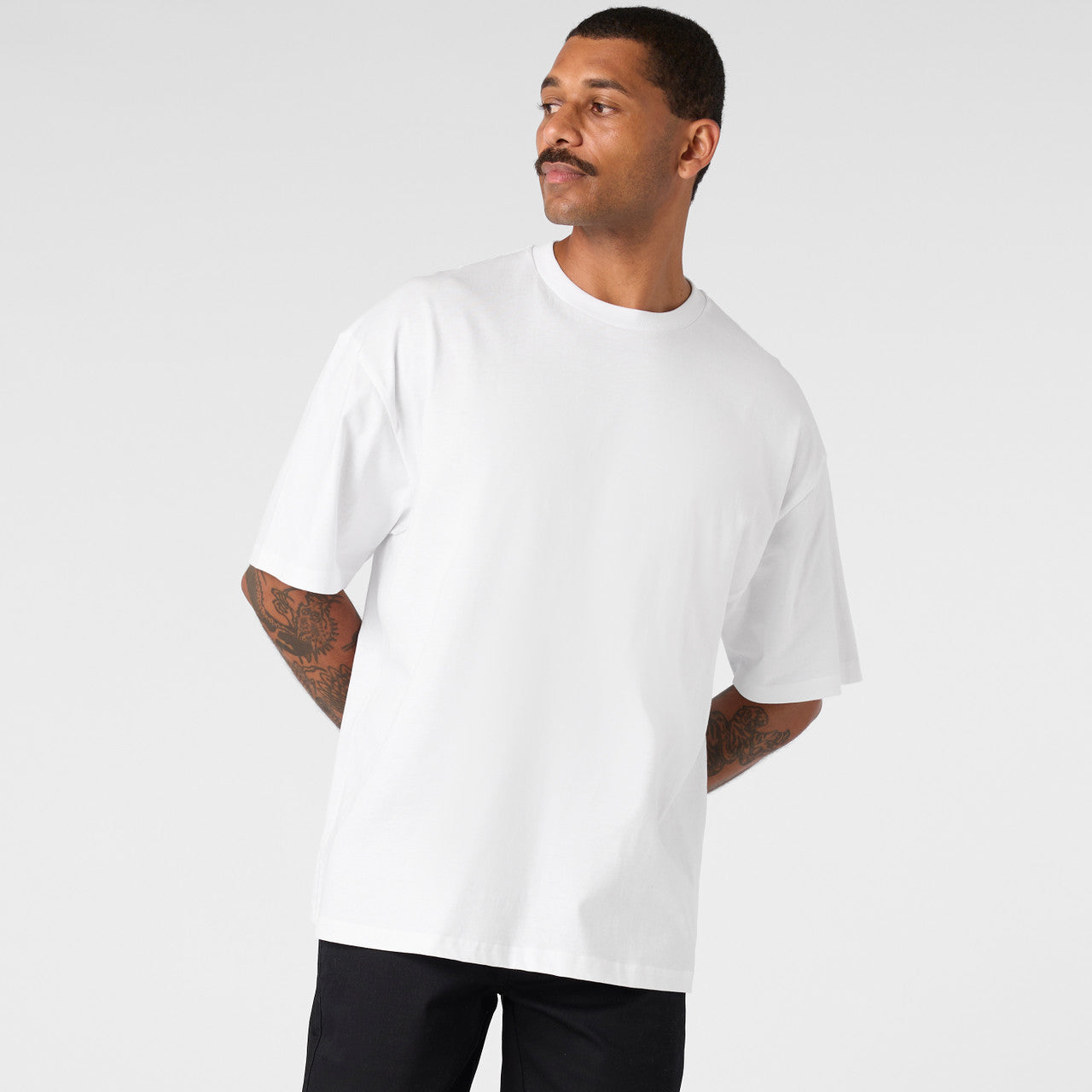 Block Oversized Tee – T-Shirt - BACK