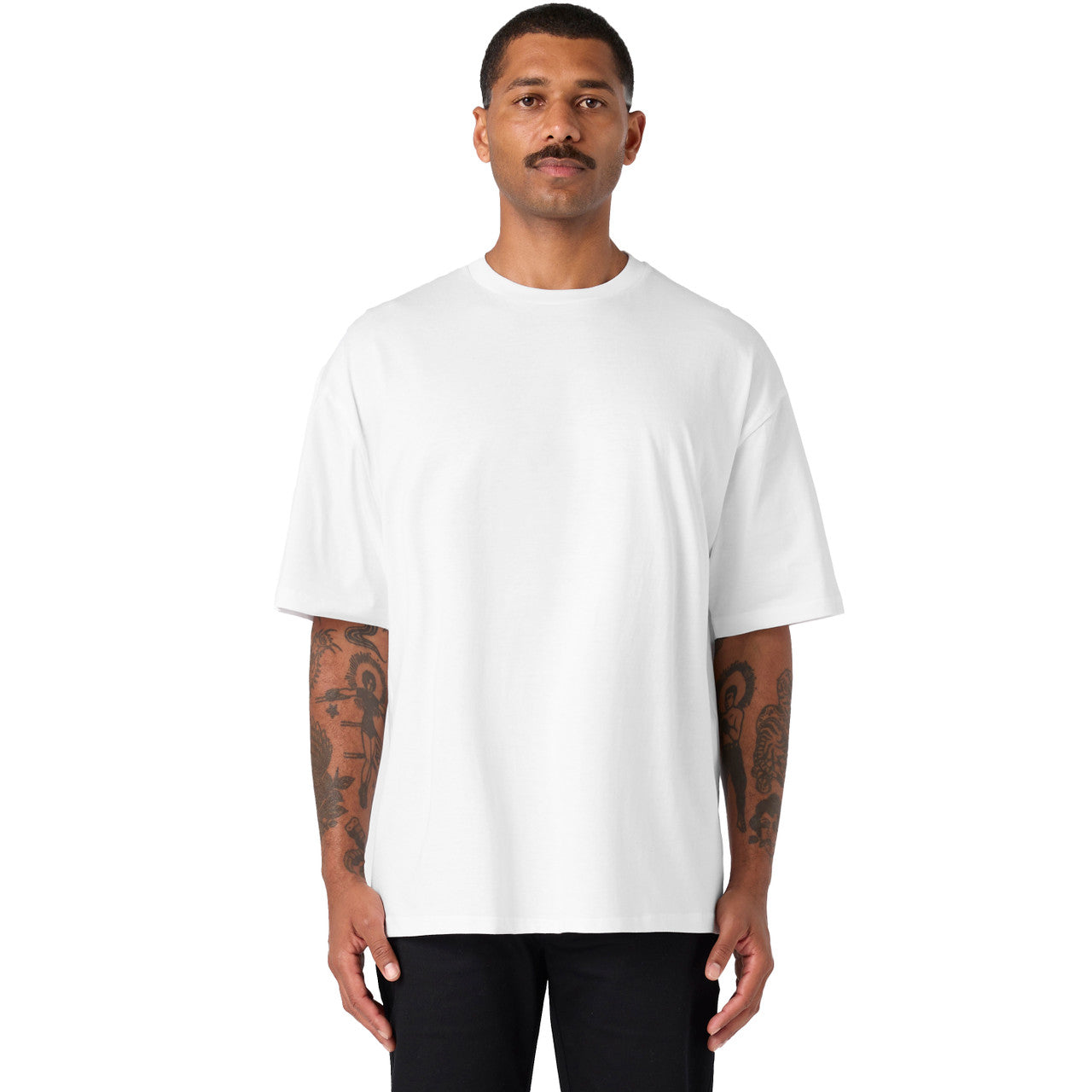 Block Oversized Tee – T-Shirt - FRONT