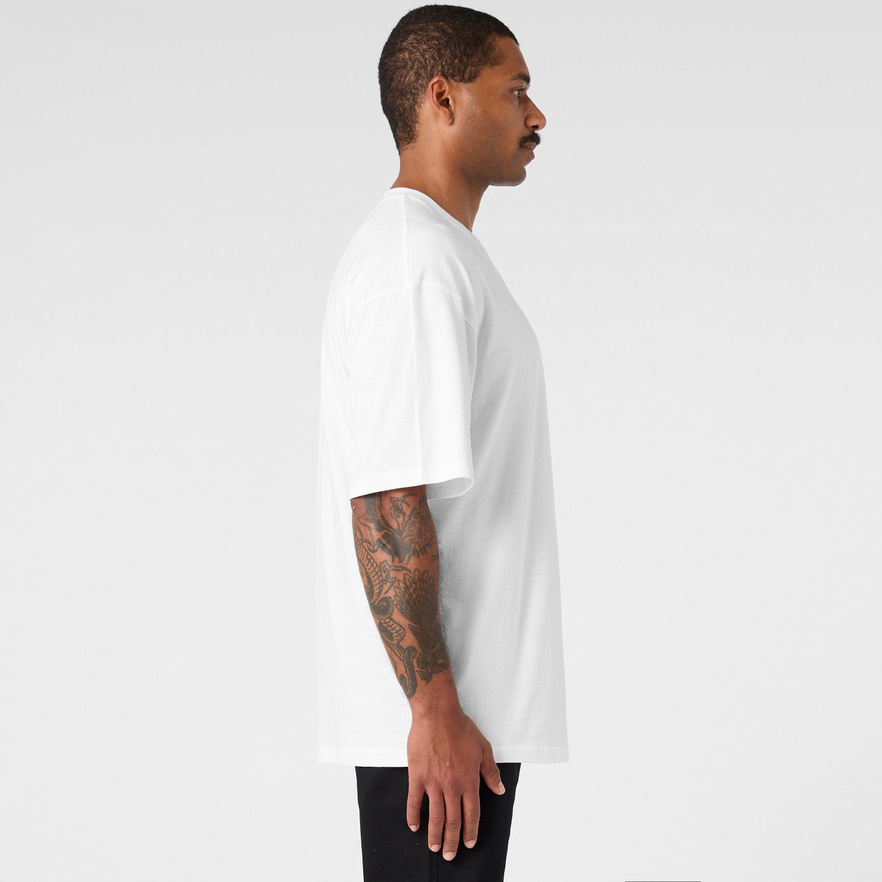 Block Oversized Tee – T-Shirt - SIDE