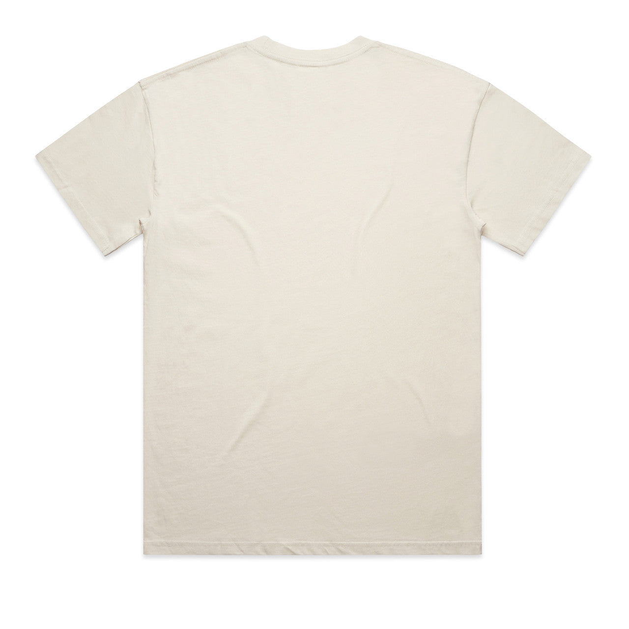 Block Oversized Tee – T-Shirt - ECRU - BACK