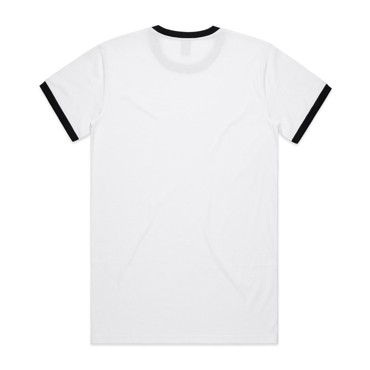 Staple Ringer Tee – T-Shirt - WHITE/BLACK - BACK