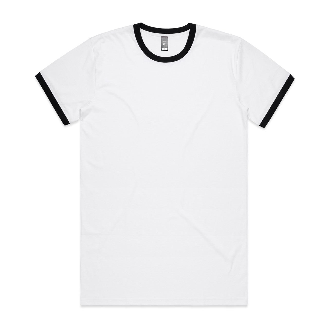 Staple Ringer Tee – T-Shirt - White/Black