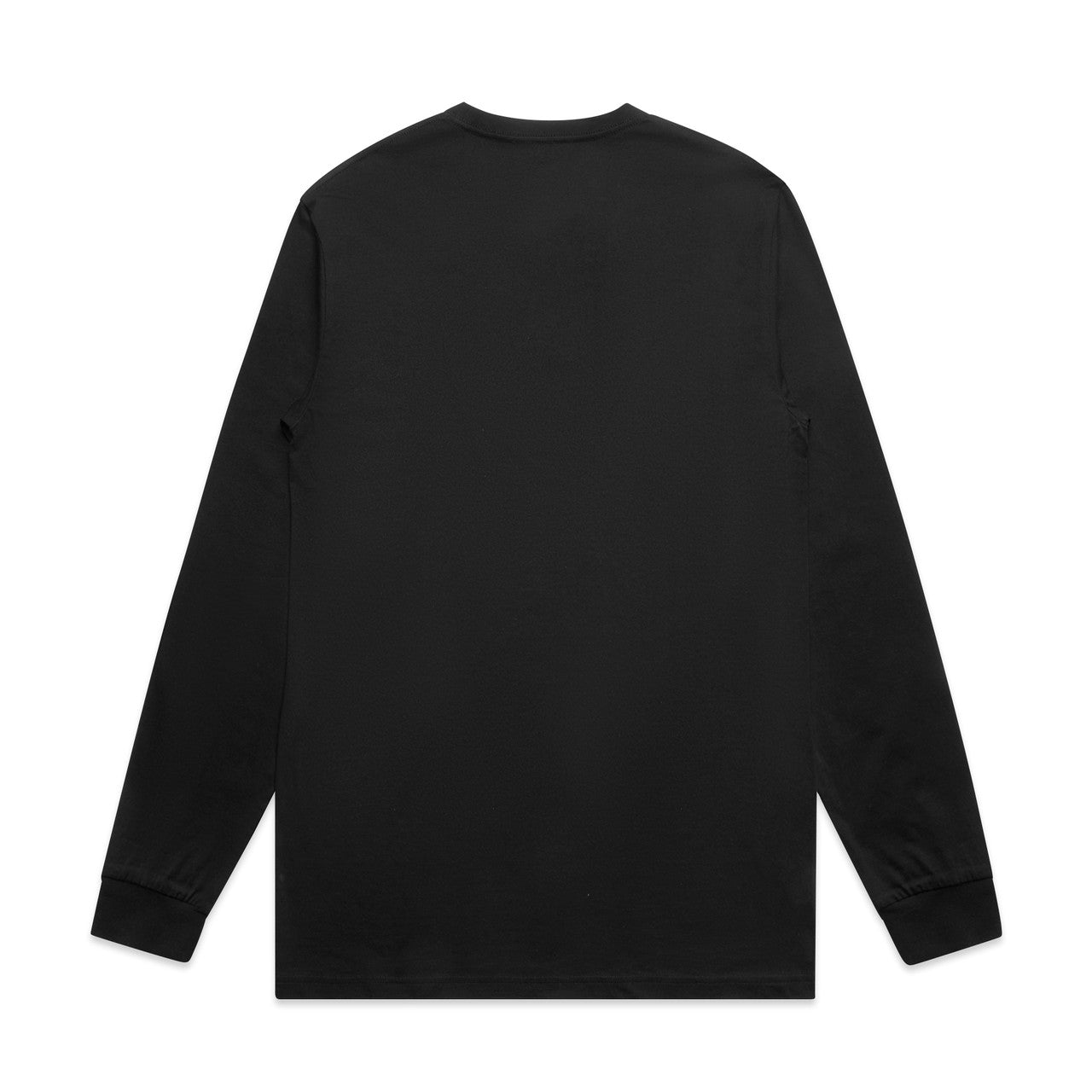 Block L/S Tee – Long Sleeve Tee - BLACK - BACK