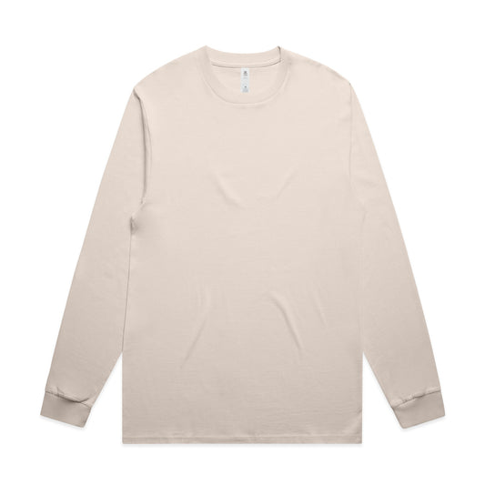 Block L/S Tee – Long Sleeve Tee - Bone