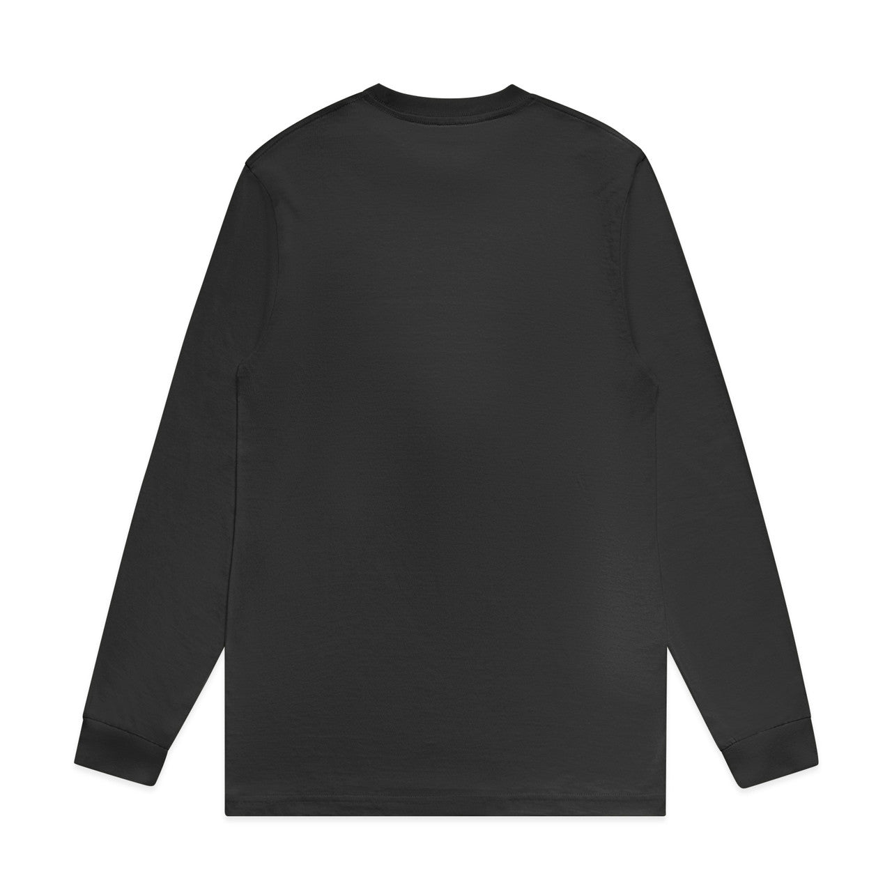 Block L/S Tee – Long Sleeve Tee - COAL - BACK