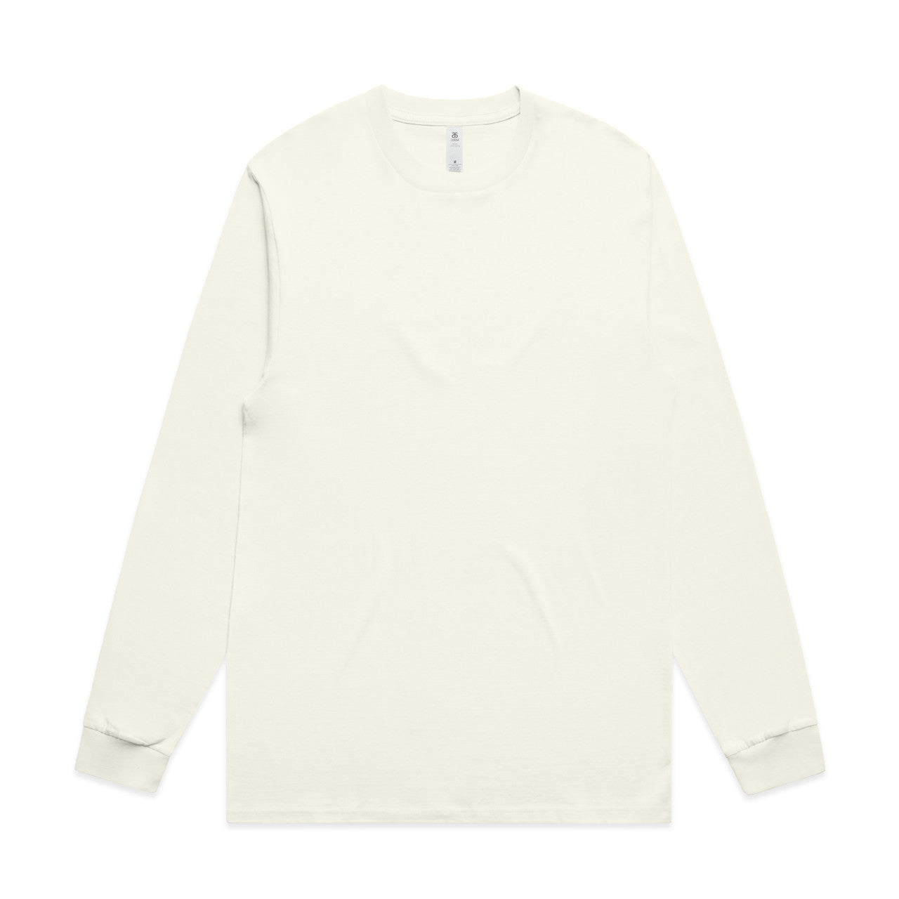 Block L/S Tee – Long Sleeve Tee - Ecru