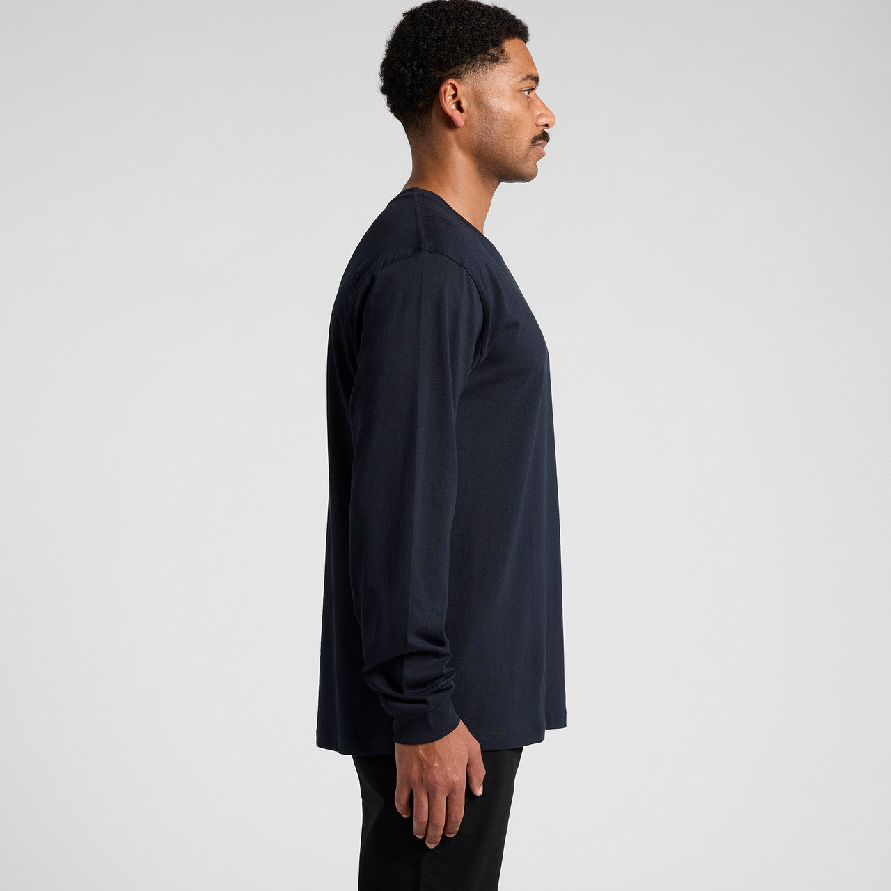 Block L/S Tee – Long Sleeve Tee - SIDE
