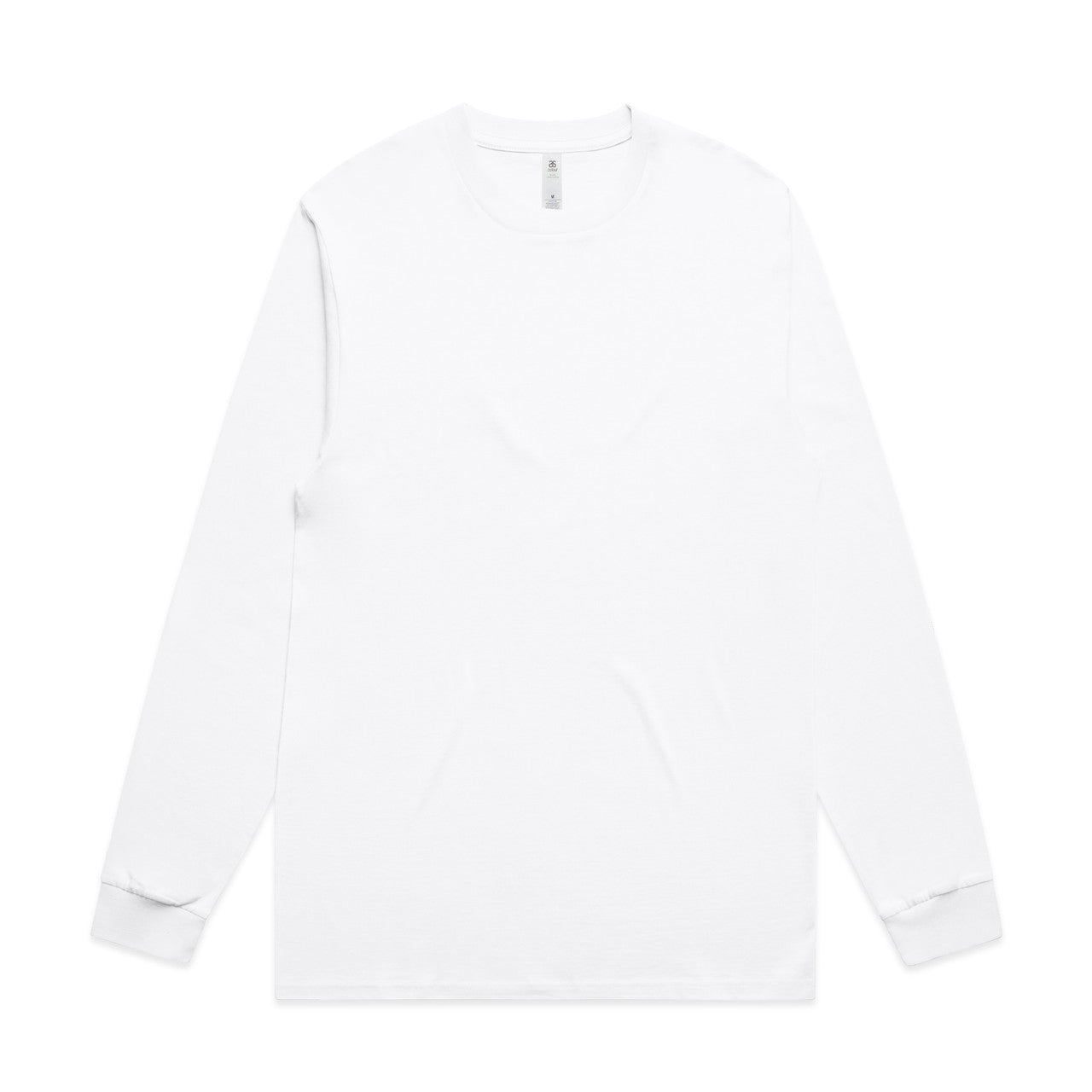 Block L/S Tee – Long Sleeve Tee - White