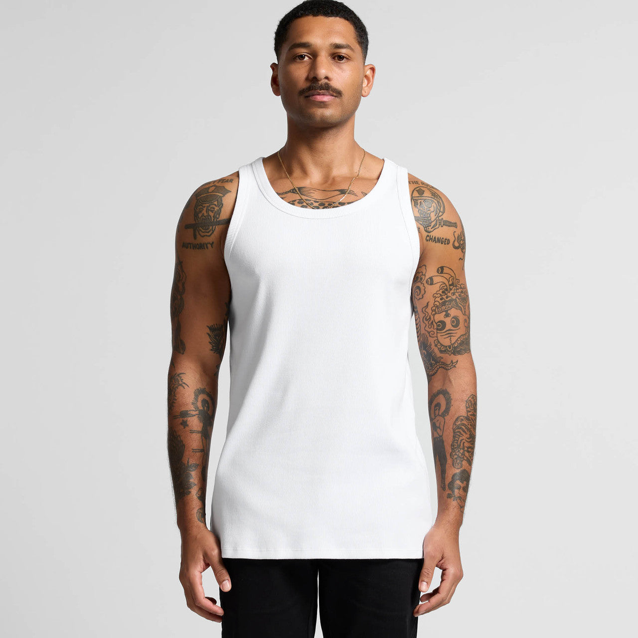 Organic Rib Singlet – Tank Top - MAIN