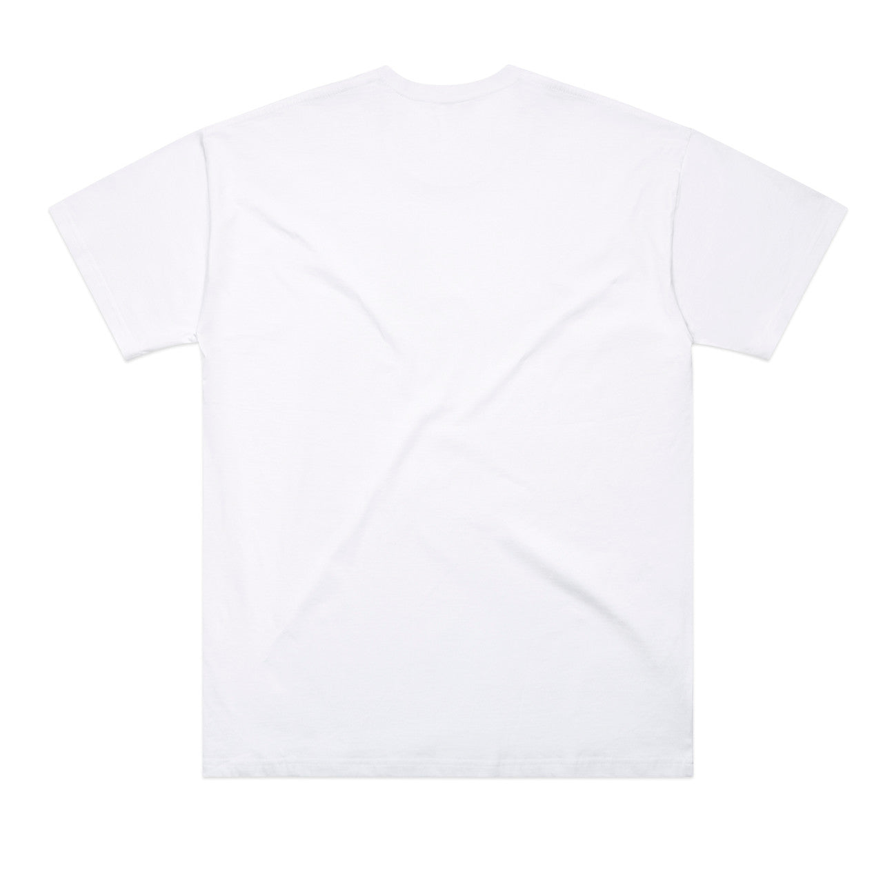 Classic Oversized Tee – T-Shirt - WHITE - BACK
