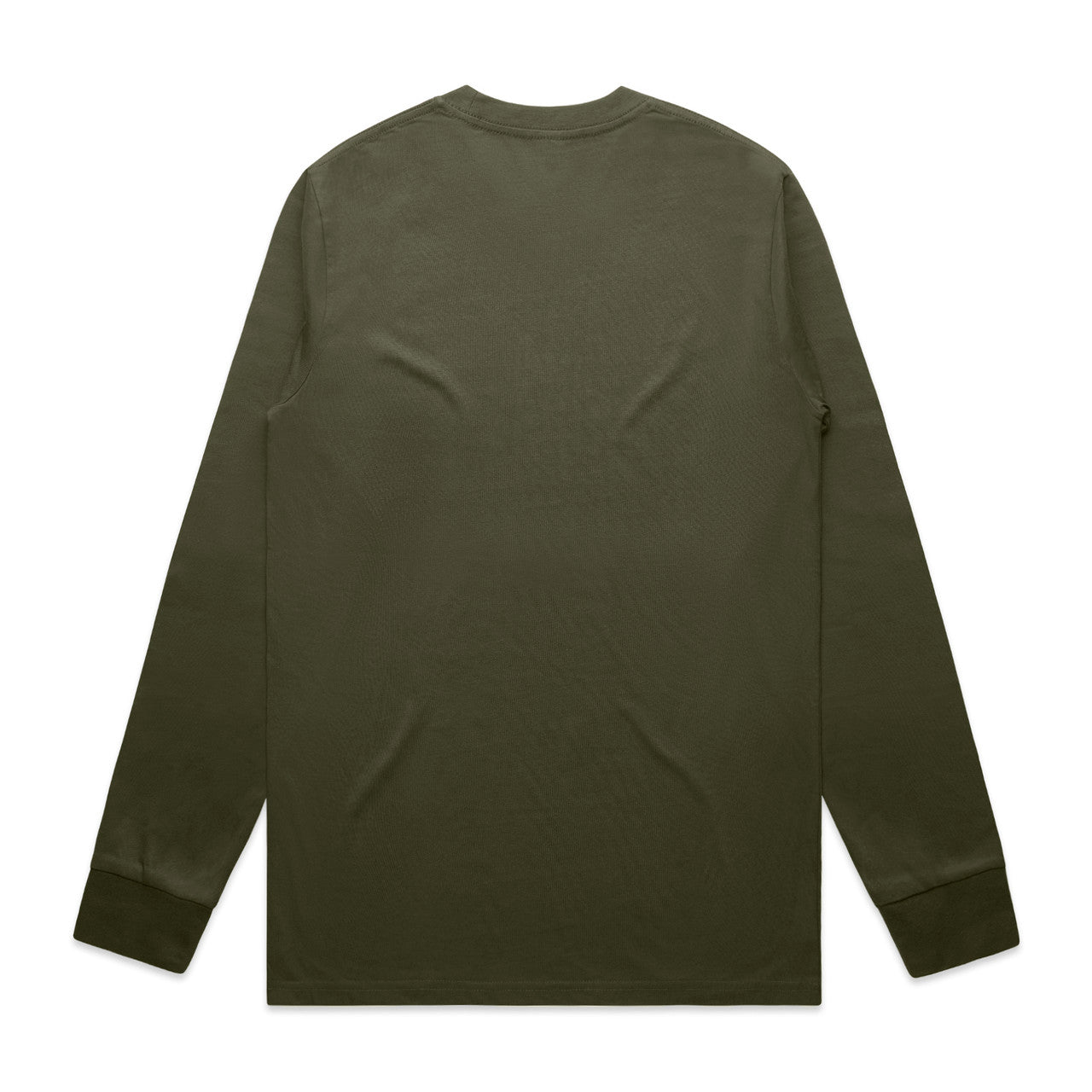 Classic L/S Tee – Long Sleeve Tee - ARMY - BACK