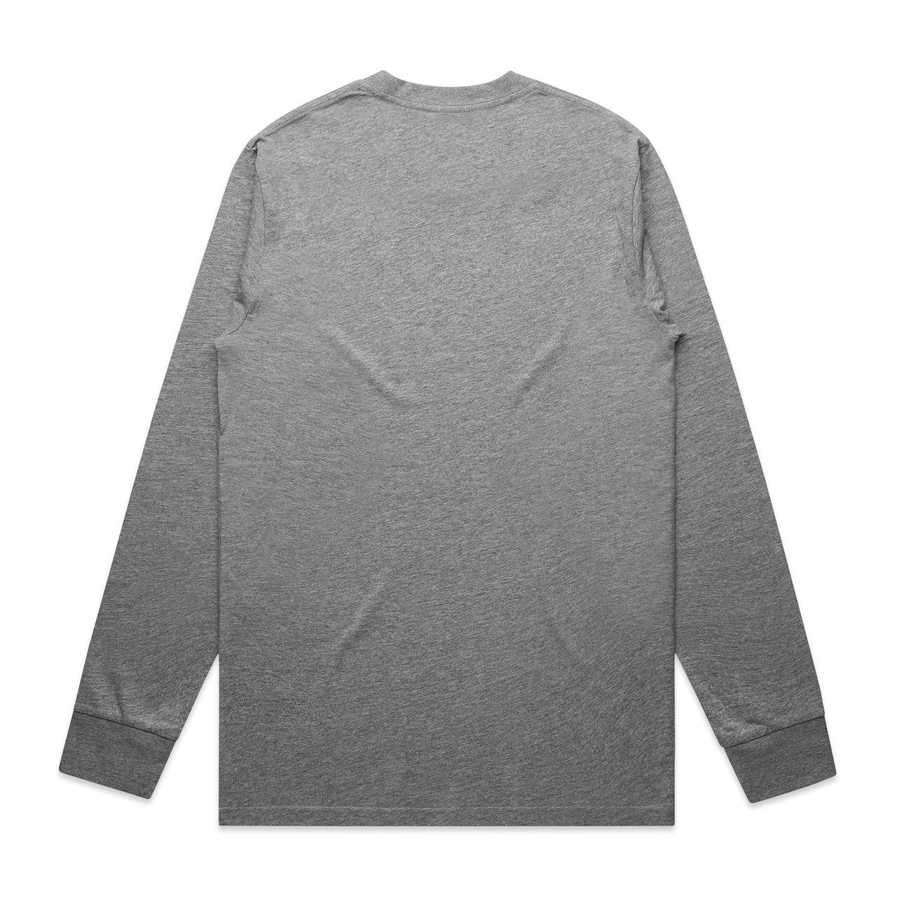Classic L/S Tee – Long Sleeve Tee - ATHLETIC HEATHER - BACK