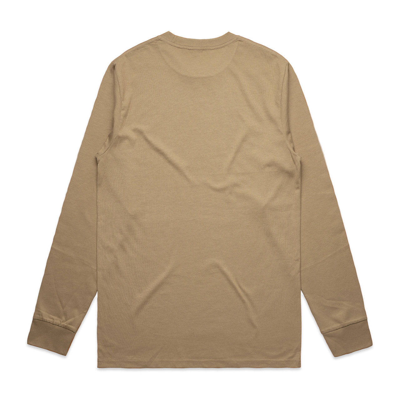 Classic L/S Tee – Long Sleeve Tee - SAND - BACK