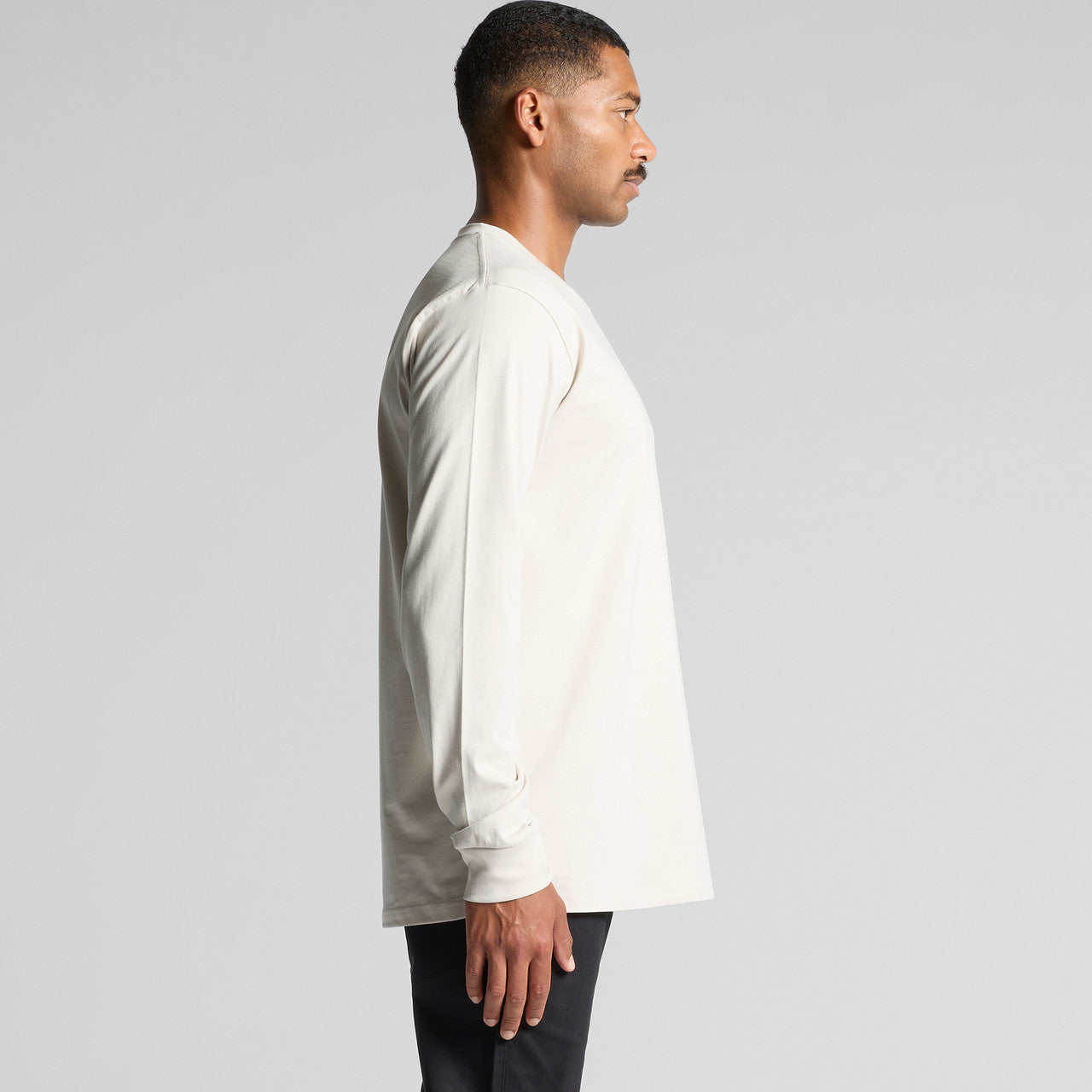 Classic L/S Tee – Long Sleeve Tee - SIDE