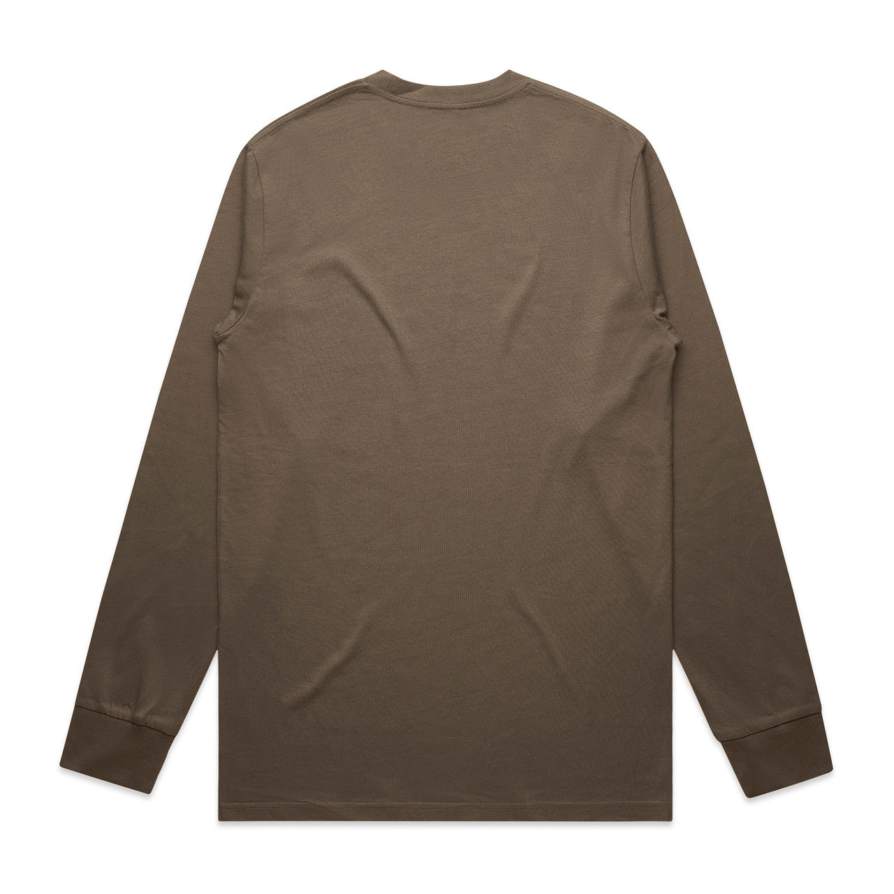 Classic L/S Tee – Long Sleeve Tee - WALNUT - BACK