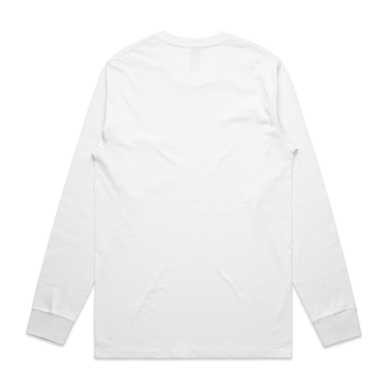 Classic L/S Tee – Long Sleeve Tee - WHITE - BACK