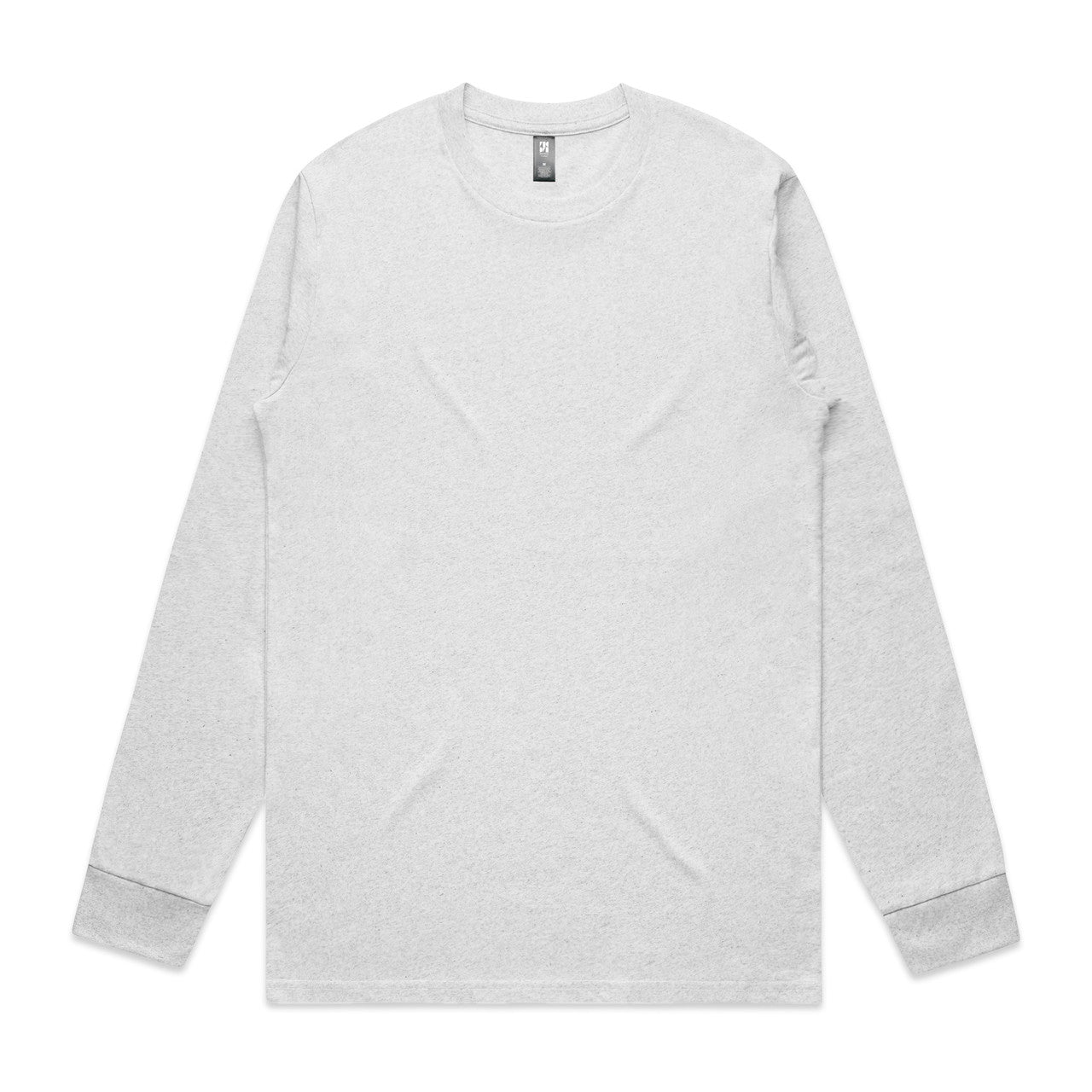 Classic L/S Tee – Long Sleeve Tee - White Heather
