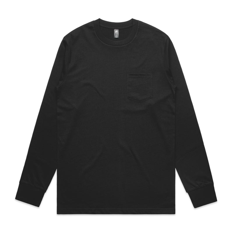 Classic Pocket L/S Tee – Long Sleeve Tee - Black