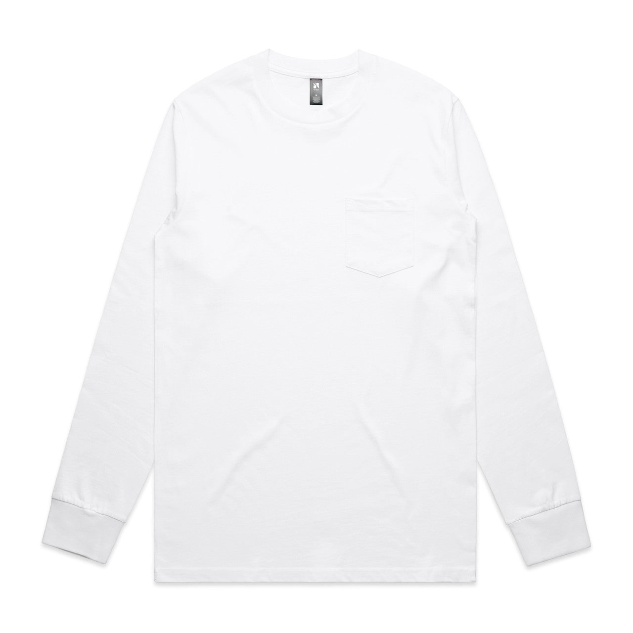 Classic Pocket L/S Tee – Long Sleeve Tee - White