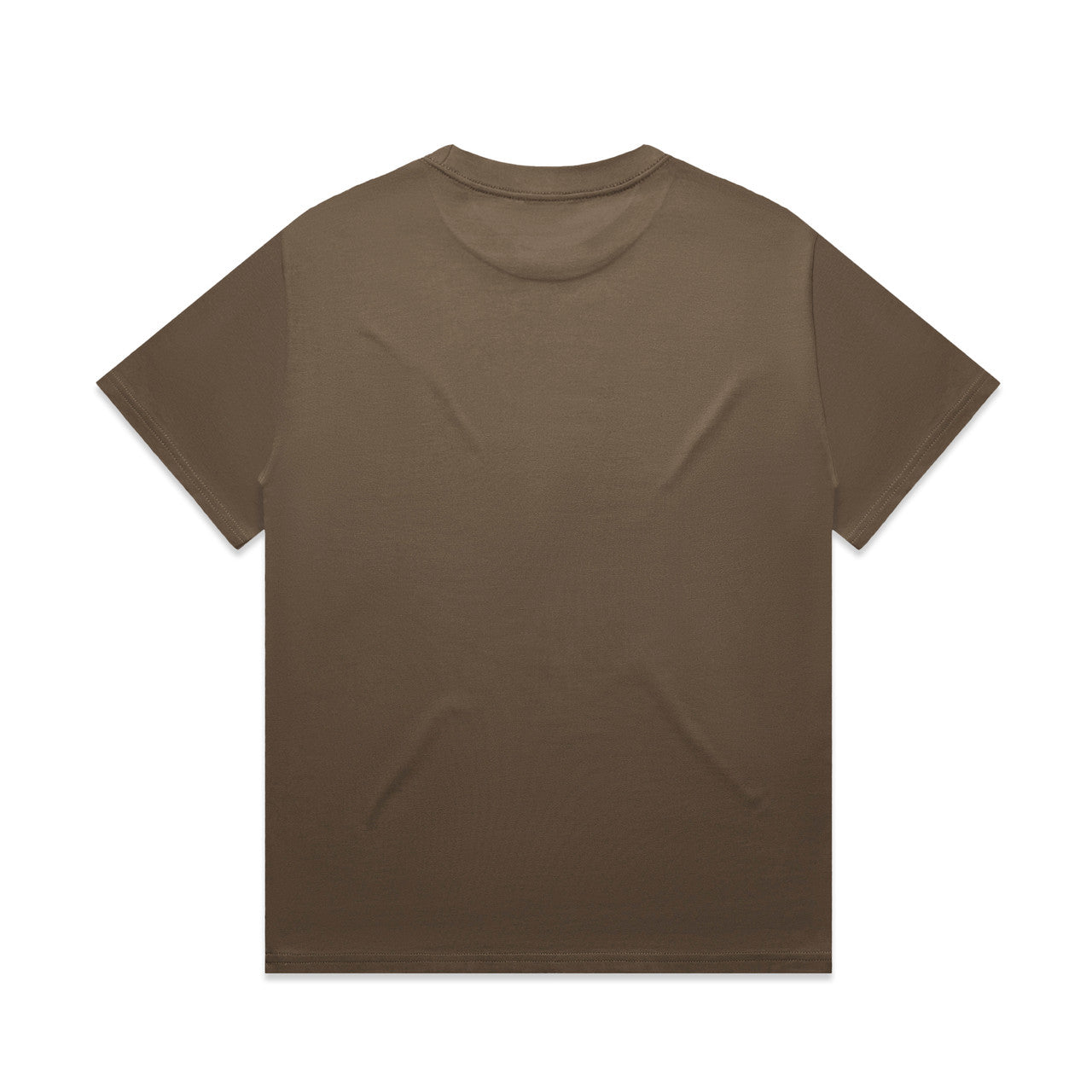 Heavy Tee – T-Shirt - WALNUT - BACK