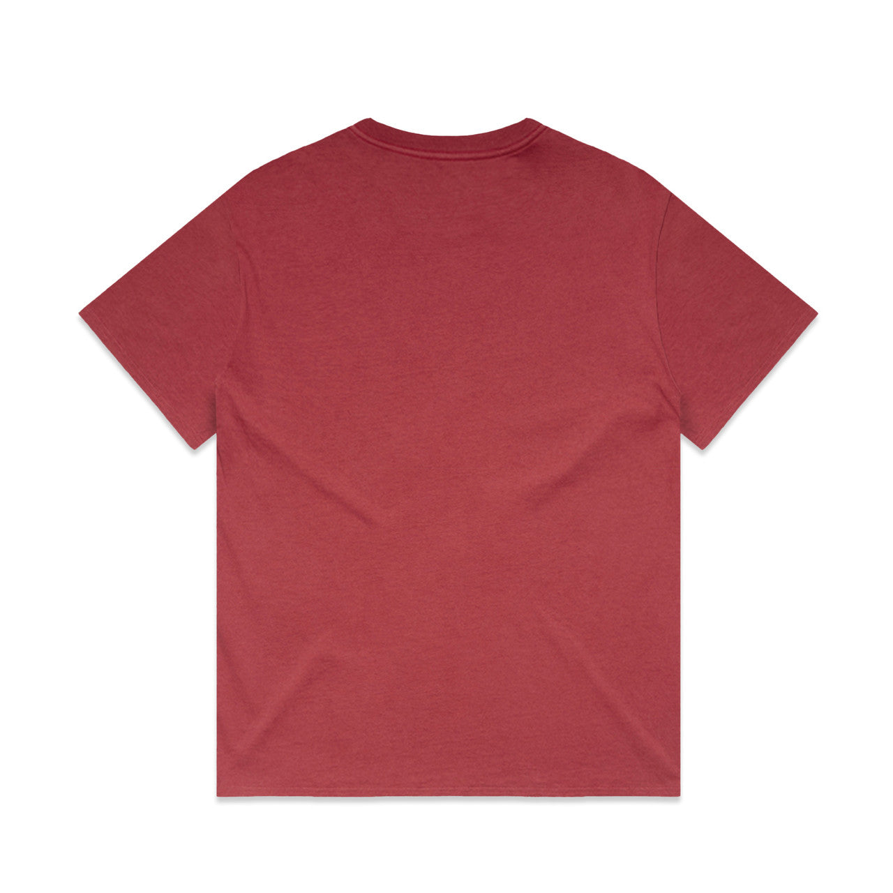 Heavy Faded Tee – T-Shirt - FADED CARDINAL - BACK