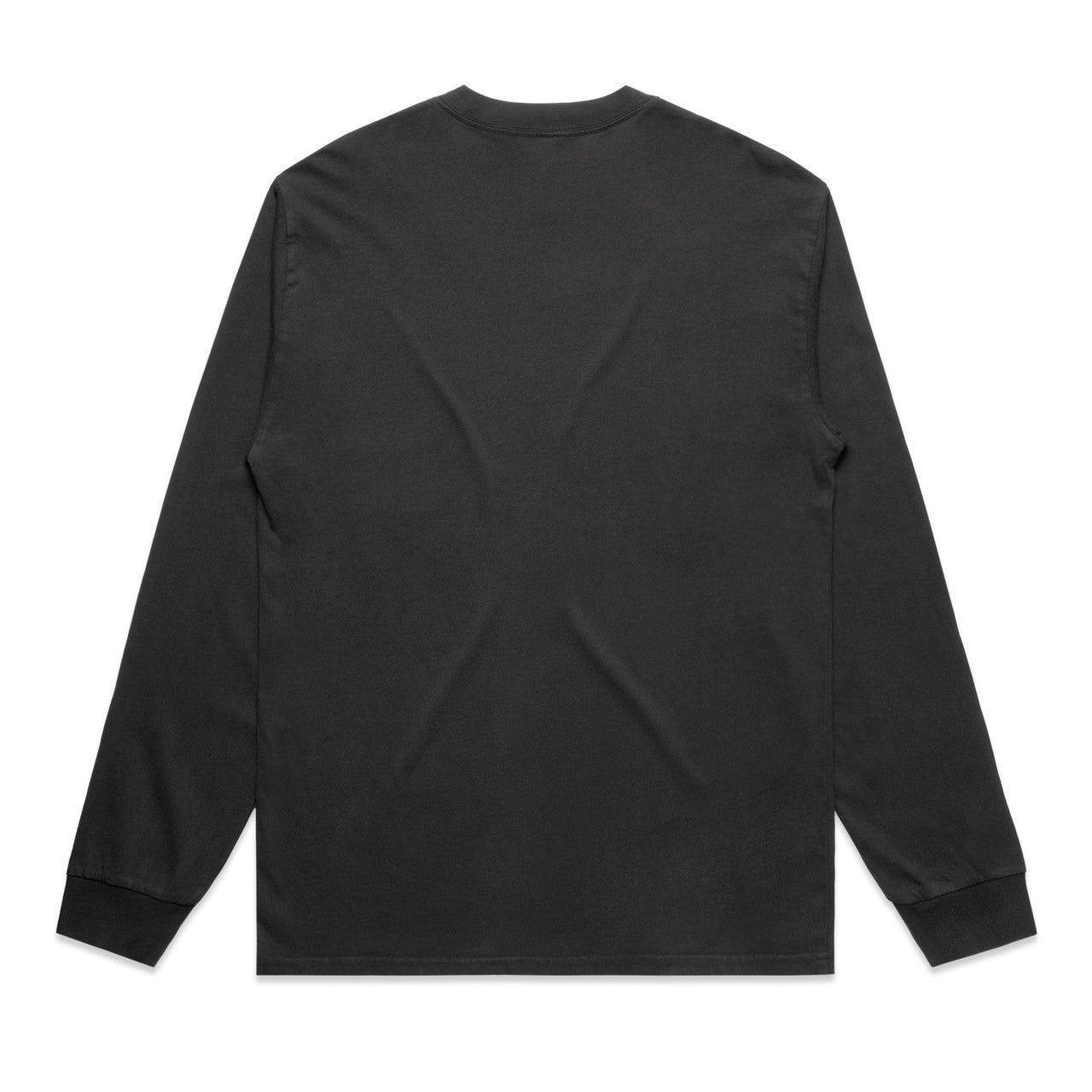 Heavy Faded L/S Tee – Long Sleeve Tee - FADED BLACK - BACK