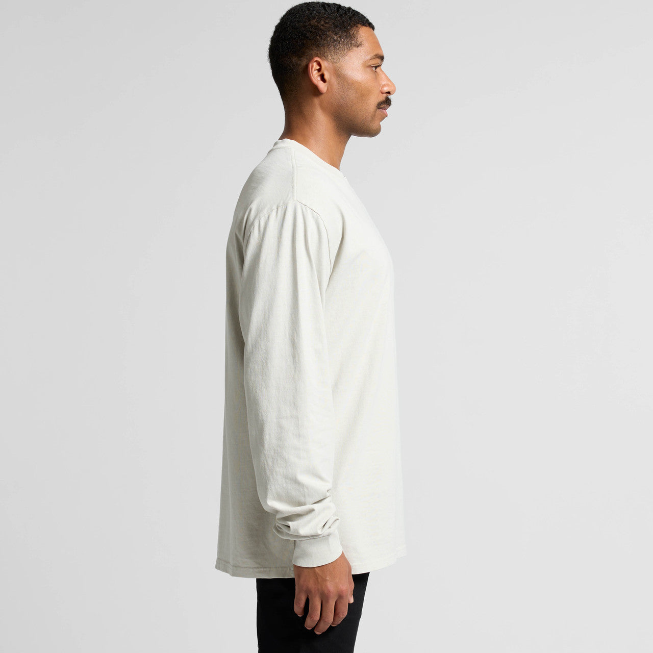 Heavy Faded L/S Tee – Long Sleeve Tee - SIDE