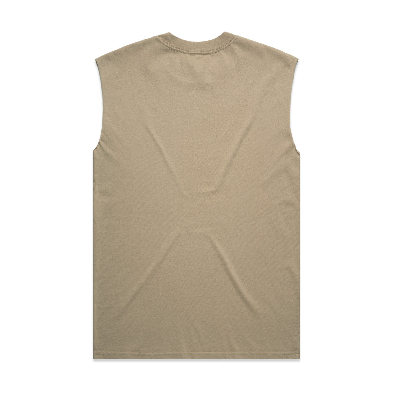 Heavy Faded Tank – Tank Top - FADED KHAKI - BACK