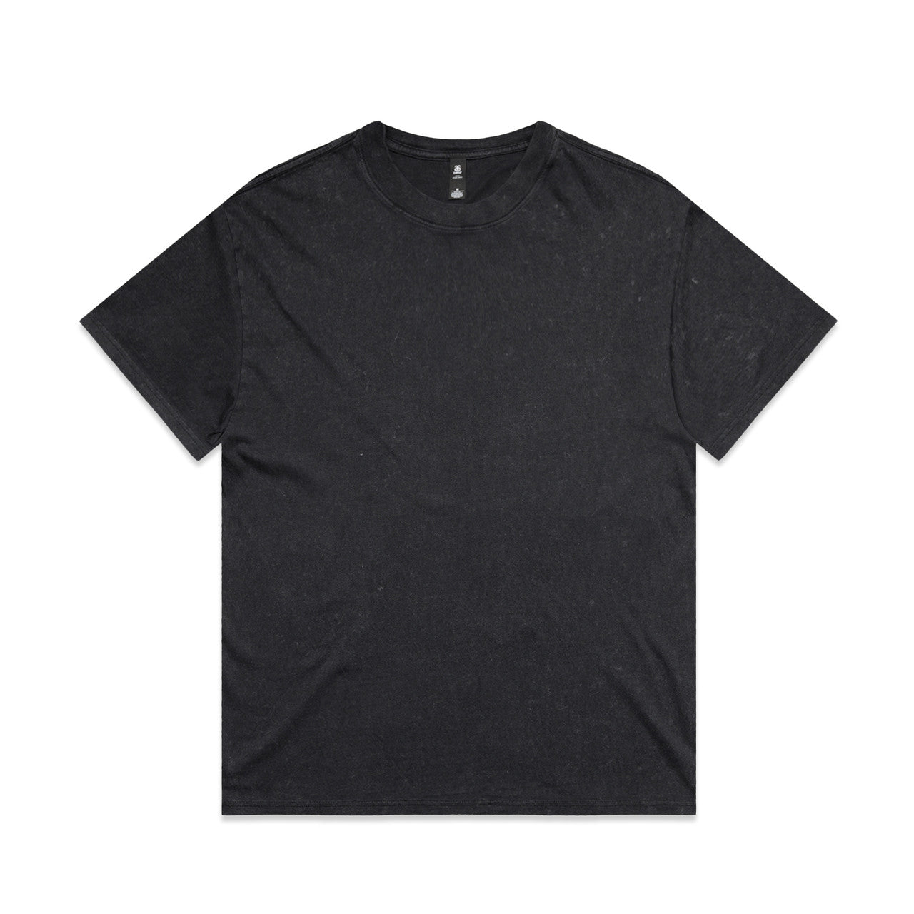 Stone Wash Heavy Tee – T-Shirt - Black Stone